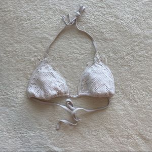 SALE White Bikini Top